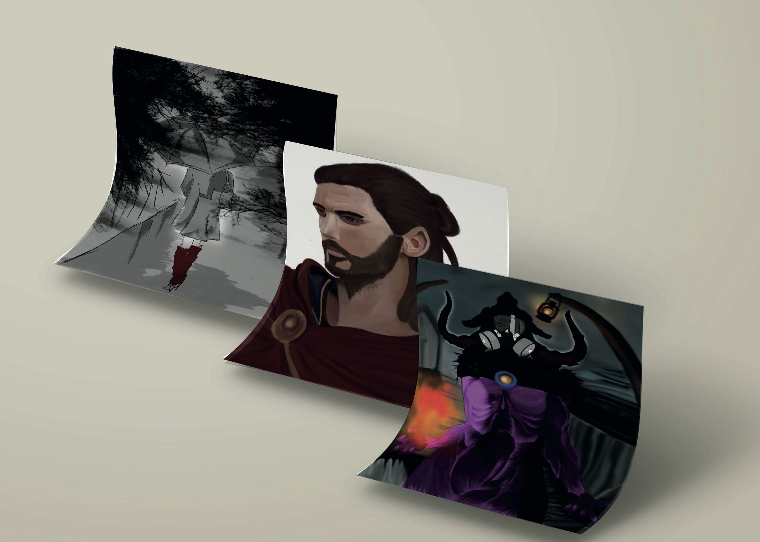 Concept art — personnages