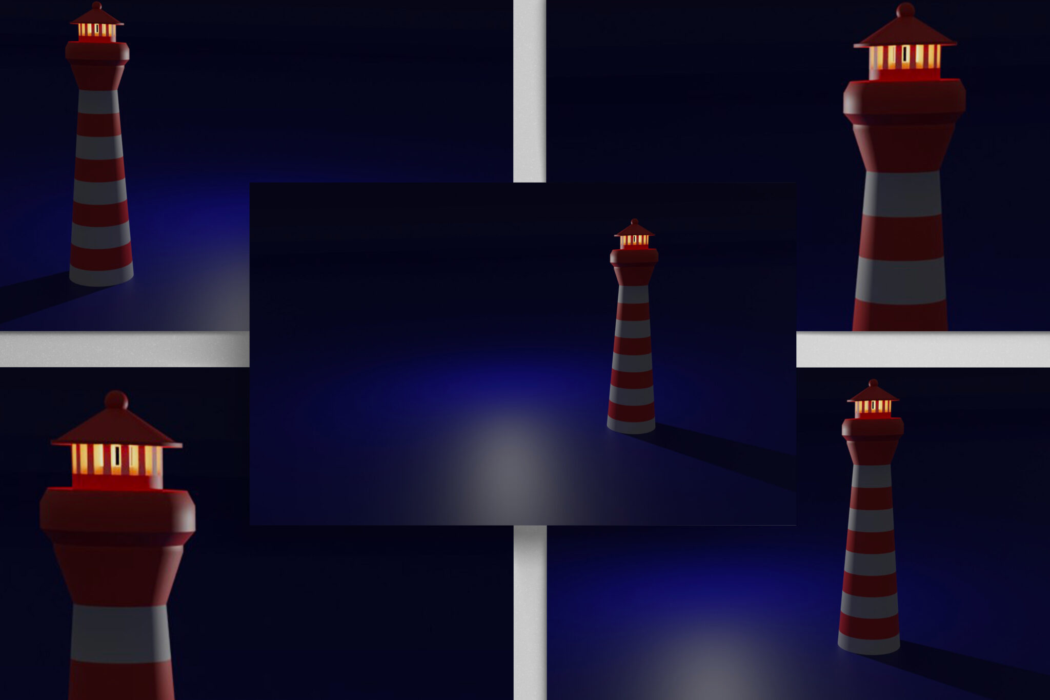 Phare — rendu 3D